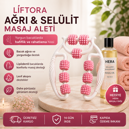 Liftora Ağrı ve Selülit Masaj Aleti
