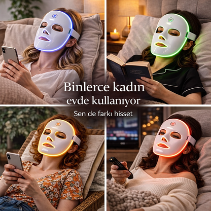 Evde Profesyonel LED Cilt Bakımı