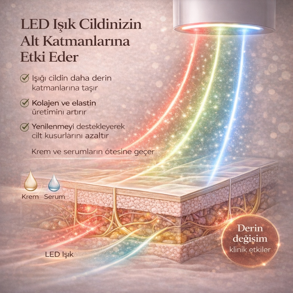 Evde Profesyonel LED Cilt Bakımı